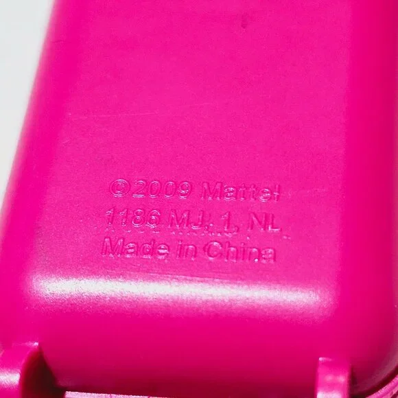 Barbie 2009 Mattel Hot Pink Airline Diva Flight Attendant Barbie Doll Luggage - Picture 2 of 5